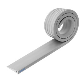 LIEKUMM Threshold Ramps 7/16 Inch Rise，PVC Threshold Ramps for Doorways,1700Lbs Capacity, Cuttable,Convenient for Sweeping Robot Vacuum,Suitable for Home Entrance,Garage Entrance,Etc. Grey