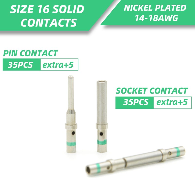 ALFCI 116PCS Deutsch DT Connector Kit, 2 3 4 6