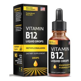 Gotas Vitamina B12 Fortalece Mente Y Cuerpo 60ml Americano
