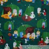 Benartex BonEful Fabric FQ Cotton Quit Red Lobster Seafood Crab