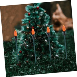 KONTONTY Solar Light Stakes 30pcs Replacement Christmas Lights Ground Stakes for Outdoor Use