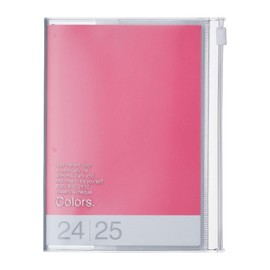 MARK'S 2024/2025 Pocket Diary A6 Vertical, Colours // Pink: From September 2024 to December 2025