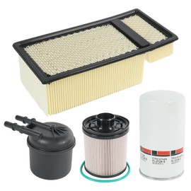 JDMSPEED FL2124S FD4615 FA1902 Oil filter Fuel Filter Air Filte Compatible with 2011-2016 Ford F250 F350 F450 F550 Super Duty F650 F750 6.7L Powerstroke V8 Diesel Engine