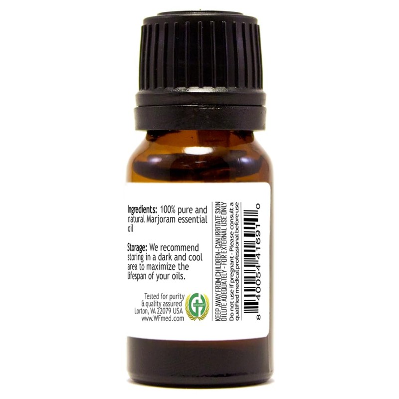 GreenHealth Marjoram Essential Oil – 1/3 fl oz (10 ml)