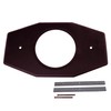 Westbrass D502-12 One-Hole Remodel Plate for Moen and Delta, Oil
