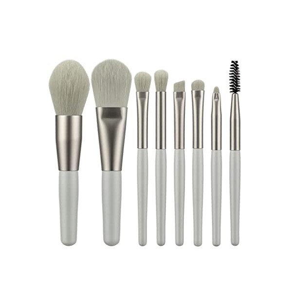 8Pcs Mini Size Makeup Brush Set Foundation Highlighter Blending Eyeshadow