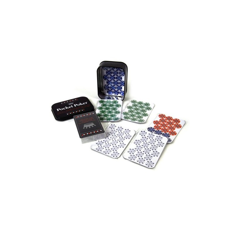 Paladone Gentleman's Club Pocket Poker Set