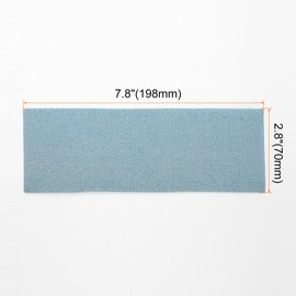 QUARKZMAN Pack of 5 Mesh Sanding Sheets 180 Grits 2.8 x 7.8 Inch Ceramic Sandpaper Wet Dry Sanding Dust-free Velcro Sanding Pads for Car Woodworking Metal Polishing & Sanding
