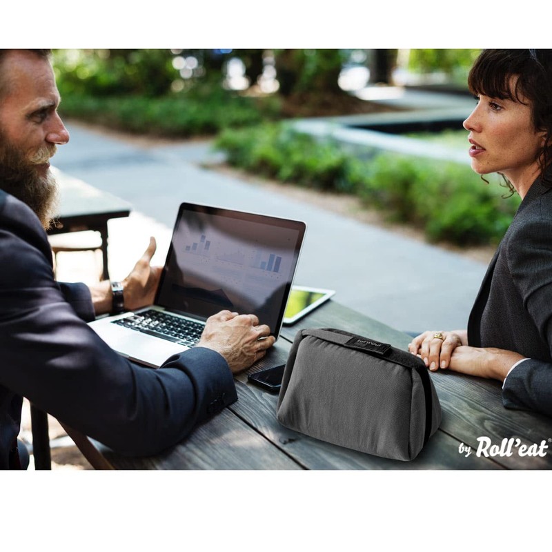 Rollueet 2-in-1 Lunch Bag Mini Eco Black
