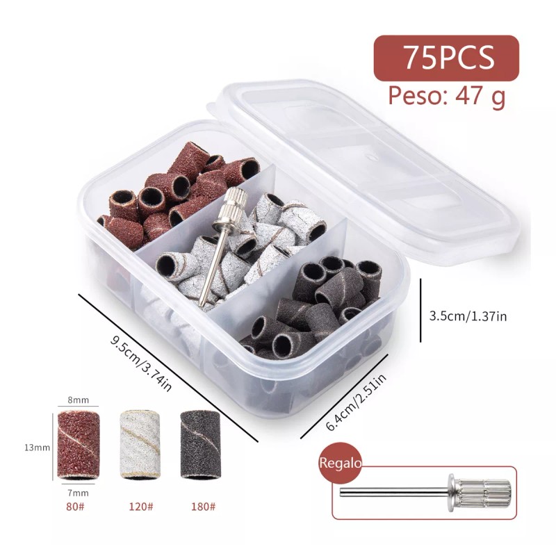 Conejo Moda Brocas Para Uñas Limpiador De Cutículas Taladro Y