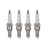 4 x Spark Plug CR9EH-9 Spark Plugs Set of 4 for Motorcycle/Scooter/Scooter Compatible with UHR08CC RGU92C IUH27 U27FER-9 U27FER9