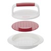 Westmark Burger Set of 2, Hamburger Maker with Lifter and