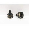 Lamp Finial Adapter-Solid Brass, Aged Brass Finish (1 pc.)