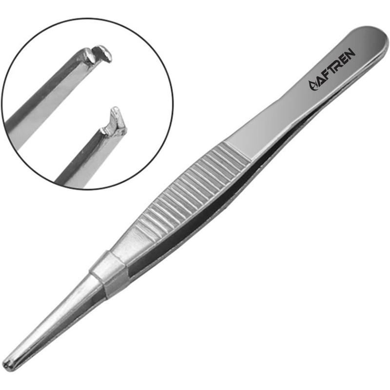 AFTREN High Precision Stainless Steel Fist Aid Tweezers Straight and