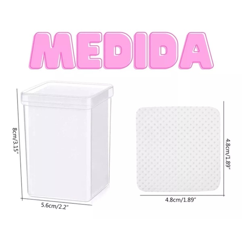 Veraly Toallitas Limpiadora Pegamento Extensiones Pestañas 200pz F