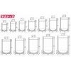 Manufacturing Nihon Sha Kokugo Rami-Zip LZ-8, Pack of 50