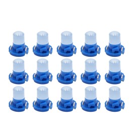 uxcell 15pcs 12V Blue T4.2 Car Wedge LED Dash Gauge Instrument Panel Light Interior Low Voltage Light Bulbs Universal Replacement