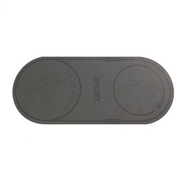 Gray Non-slip Indoor Noise-reducing Jump Rope Mat Light Exercise