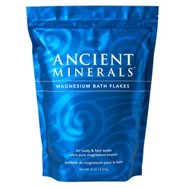 Ancient Minerals Magnesium Chloride Bath Flakes,3.6kg