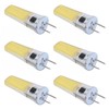 6Pcs G8 LED Bulb 5W Dimmable 2508 COB Energy Saving