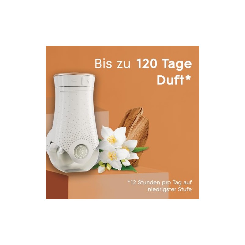 Glade Electric Scented Oil Halter + 3 Nachfüller Sensual Sandalwood