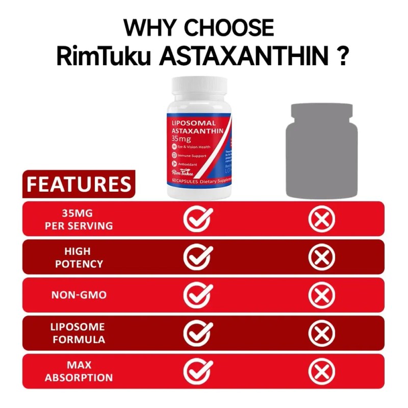 Astaxantina Liposomal 35 Mg 120 Cápsulas
