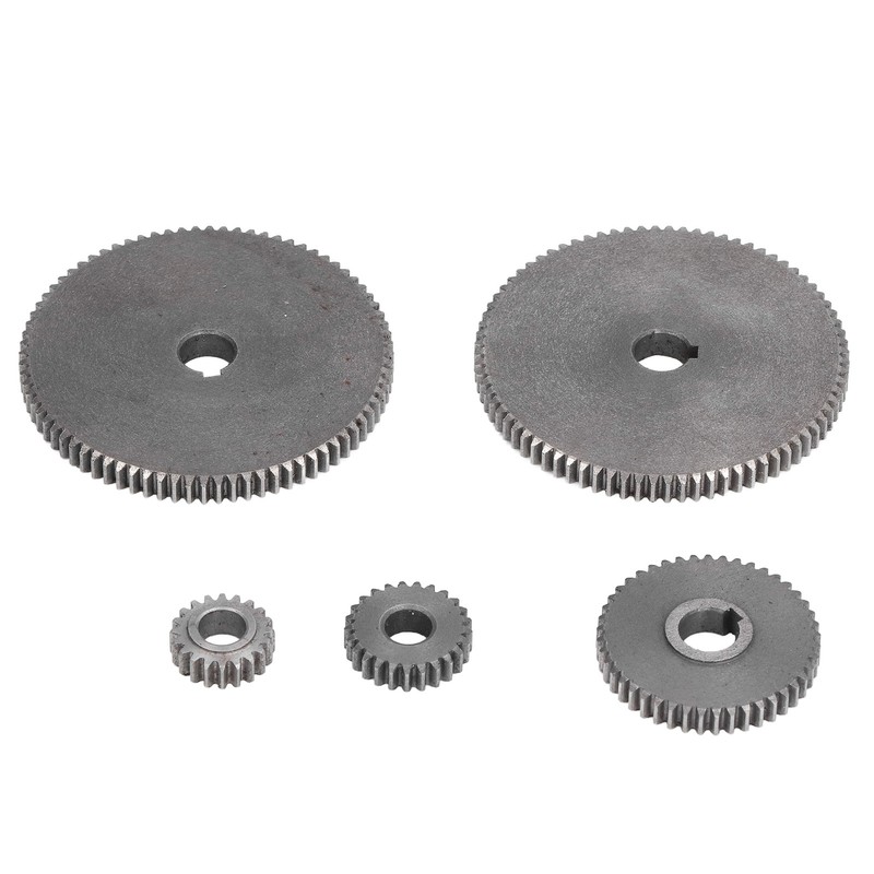 5Pcs Lathe Gear Metal Mini T80 T45 T25 T20 Accessory