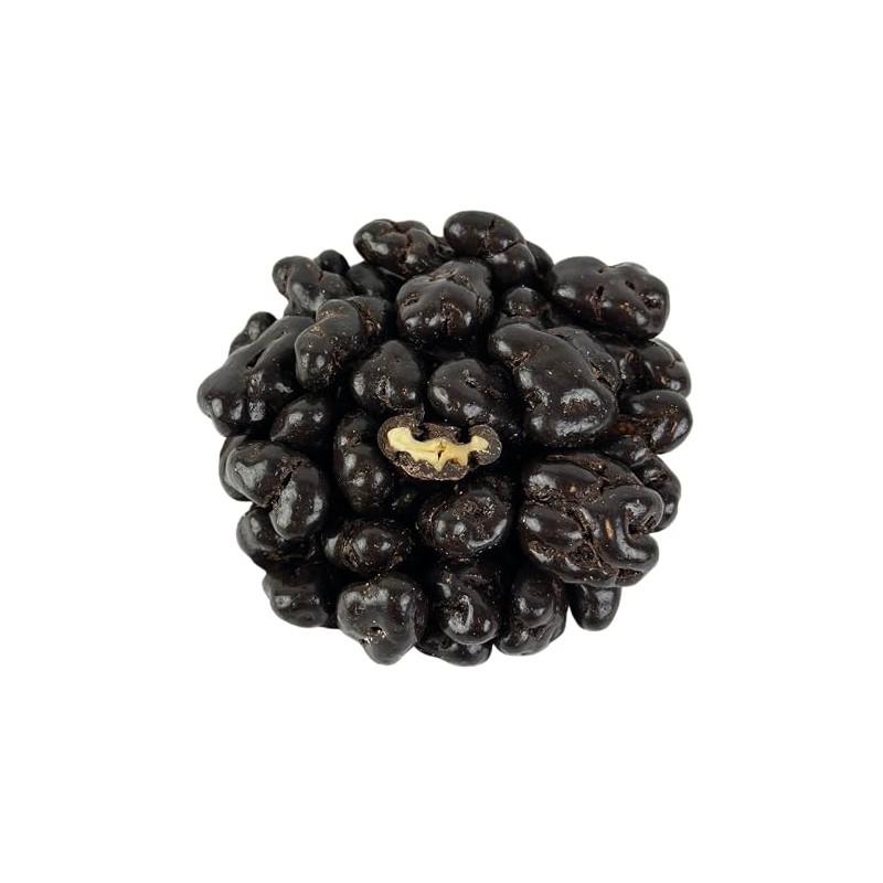 Cozy Confections Dark Chocolate Covered Walnuts, 1 Pound