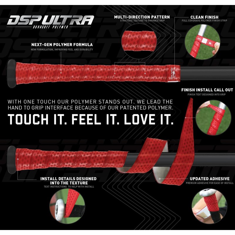 Lizard Skins DSP Ultra Bat Grip Tape: 0.5 mm Thick/Solid