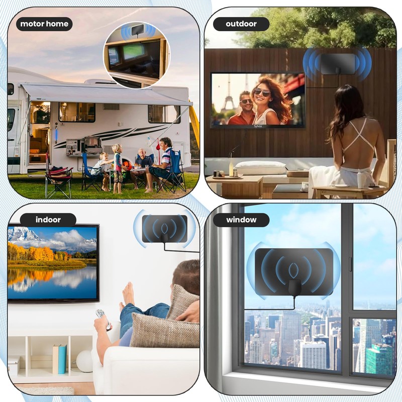 KUKUPOW Interne TV-Antenne