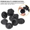 ZACUDA Pack of 20 Rubber Grommets 25 mm Cable Grommets