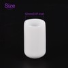 DMiotech 50pcs 12mm Inner Diameter White Screw Protector Rubber End