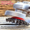 4 PCS Wire Wheel Brush for Angle Grinder, 4” Wheel