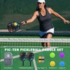 Pic-Ten Pickleball Paddles Set of 2, USAPA Approved Pickleball Set