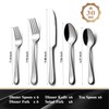 KINGSTONE 30 Pieces Silverware Set for 6, Premium Stainless Steel