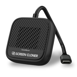 ClonerAlliance Screen-Cloner Dongle, 1080p@60fps Screen Recording with Hardware-Based encoding, capturing All Desktop Content and Audio. Compatible with Windows and Mac.