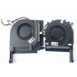 Fleshy Leaf New CPU+GPU Cooling Fan Replacement for Asus Strix TUF 2 A15 FA506Q FA506QR FA506QM FX506H FX506HC FX506HM A17 FA706I FX706HCB FA706Q FA706QR RTX30 2021 Series FNCX FNCY