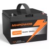 MHPOWOS 12 V 100Ah 30Ah Lithium Battery Lot Deep Cycle