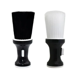 Body Powder Brush Hair Salon Supplies Brushes, 2Pcs Body Powder Brushes Duster Hair Salon Supplies Brushes,Barber Powder Neck Duster Brushes,Body powder brushes barber brushes