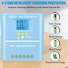 100A MPPT Solar Charge Controller Solar Panel Intelligent Regulator 12V