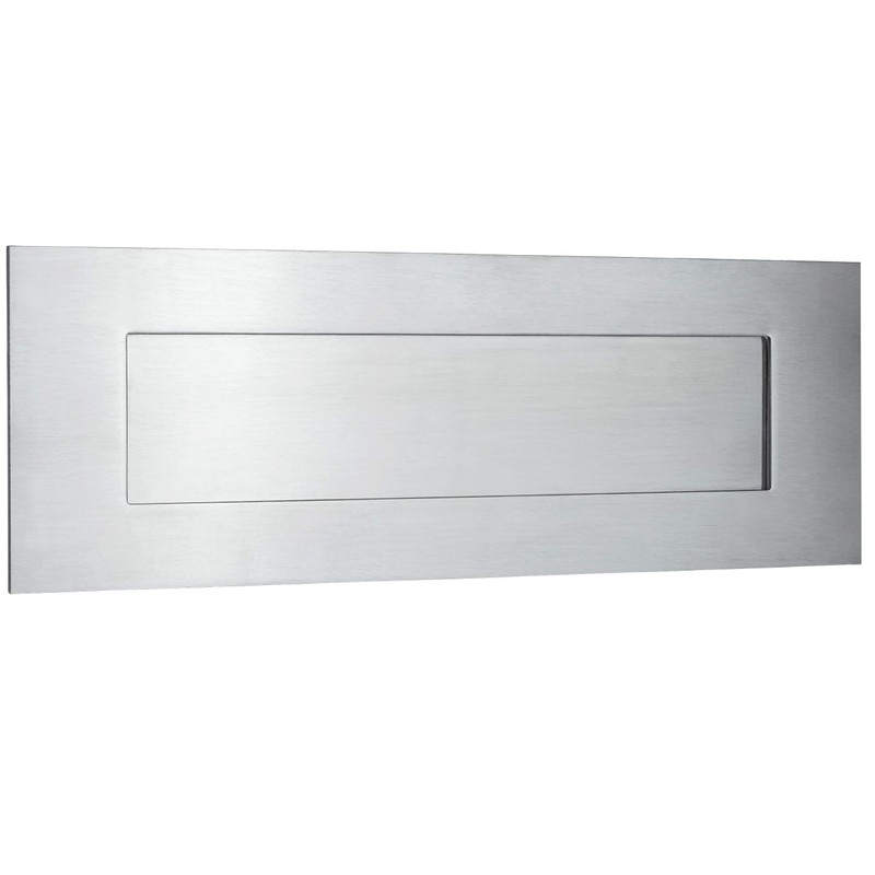 Gedotec Newspaper Flap Stainless Steel Letter Slot Flap for Front