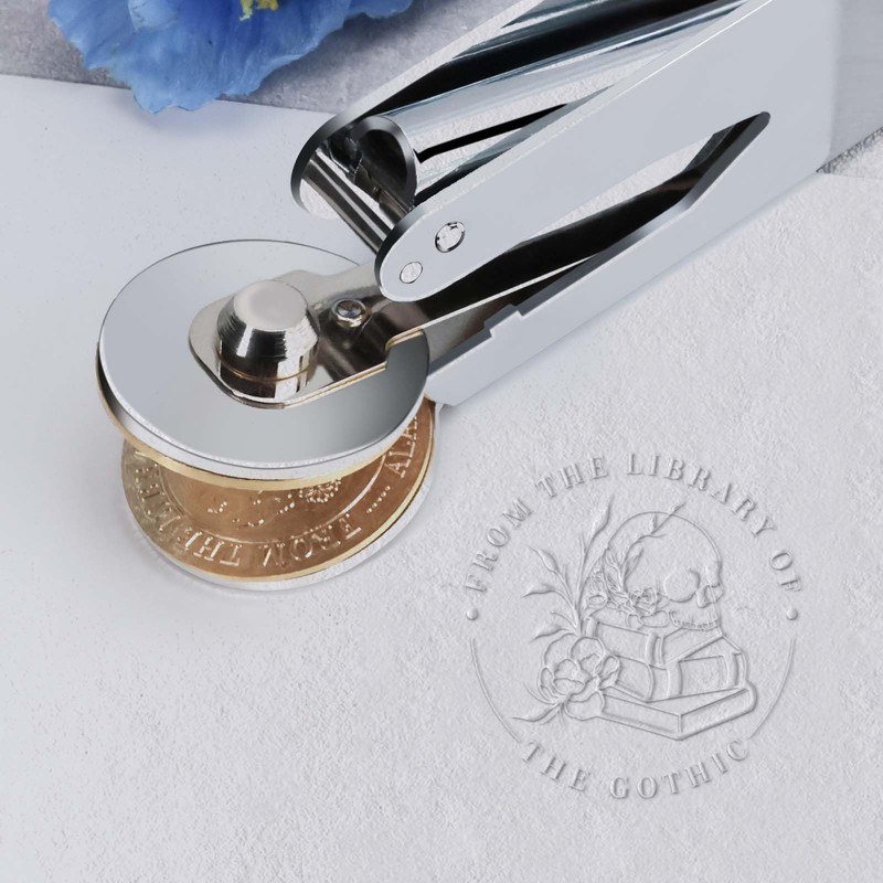 Book Embosser - from The Library of Book Lover Gifts,