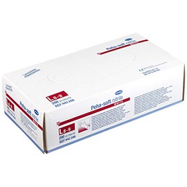 Peha-Soft Nitrile Gloves Non-Sterile PF L Pack of 200