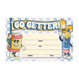 Eureka 844235 S'Cool Era Student Recognition Awards for Behavior and Accomplishments, Multicolor, 36 Pieces