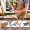 4Pcs Wood Chisels Set Wood Carving Chisels with Beech Handles