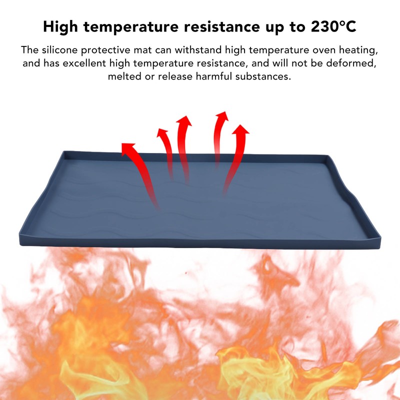 Grill Mat Silicone Blackstone Griddle Top Cover Anti Sticky Grill