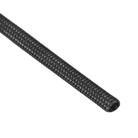 uxcell Insulation Braid Sleeving, 16.4Ft-2mm High Temp Fiberglass Sleeve Black