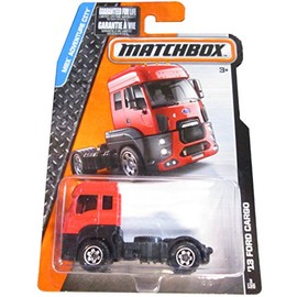 Matchbox 2015 MBX Adventure City '13 Ford Cargo 3/120, Red