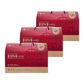 Chong Kun Dang Health Red Ginseng Antler Premium 50ml x 30 sachets (3) / 종근당건강 홍삼녹용 프리미엄 50ml x 30포 3개 (hi)