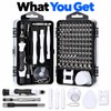 Precision Screwdriver Set for Home Electronics Repairs - Interchangeable Bits